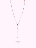 COLLIER LYA BLEUE