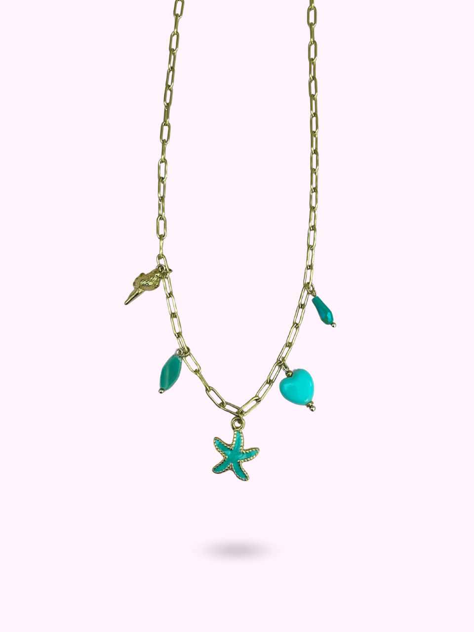 COLLIER ASTRA BLEUE