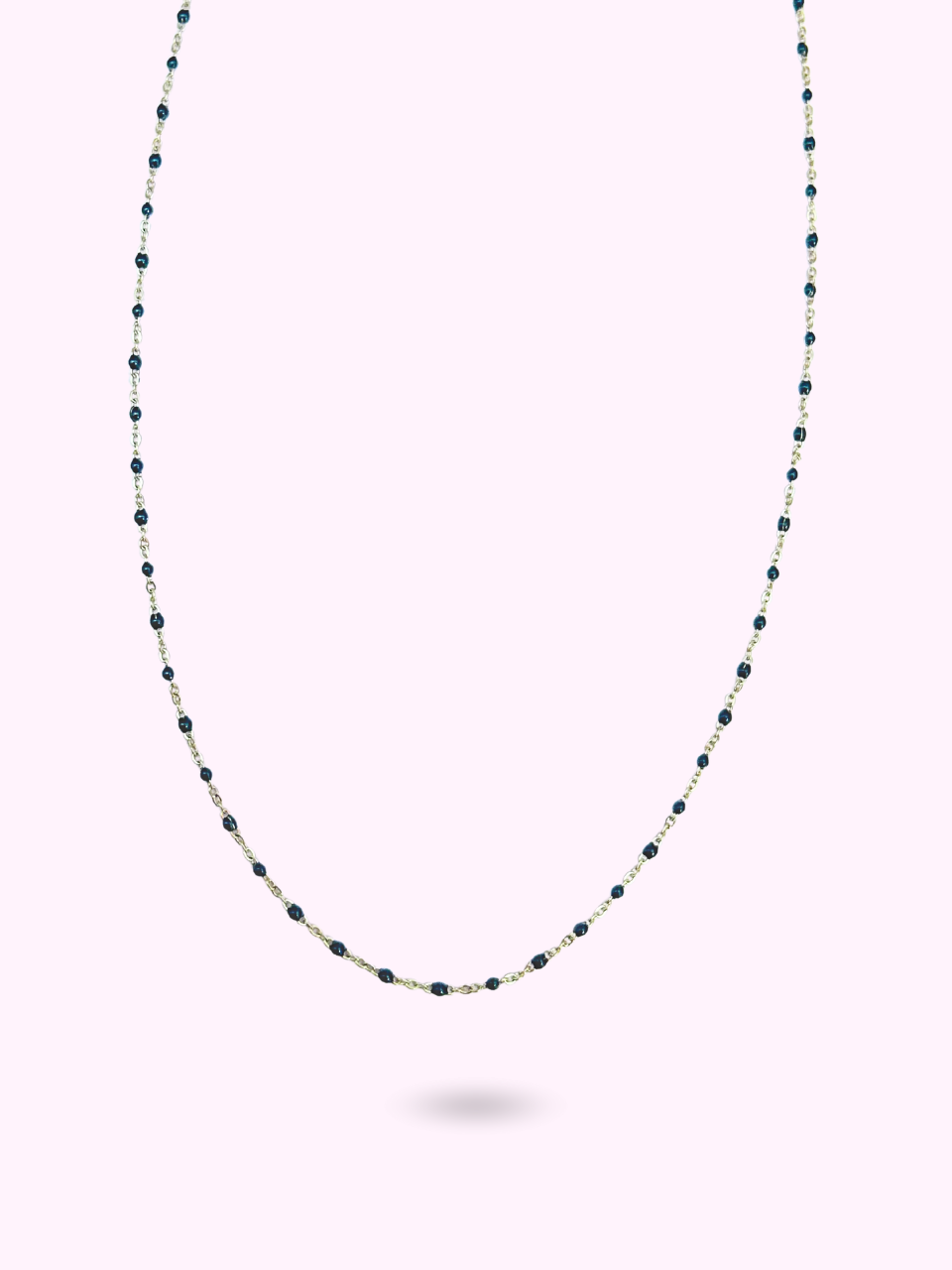 COLLIER UNIQUE NOIR