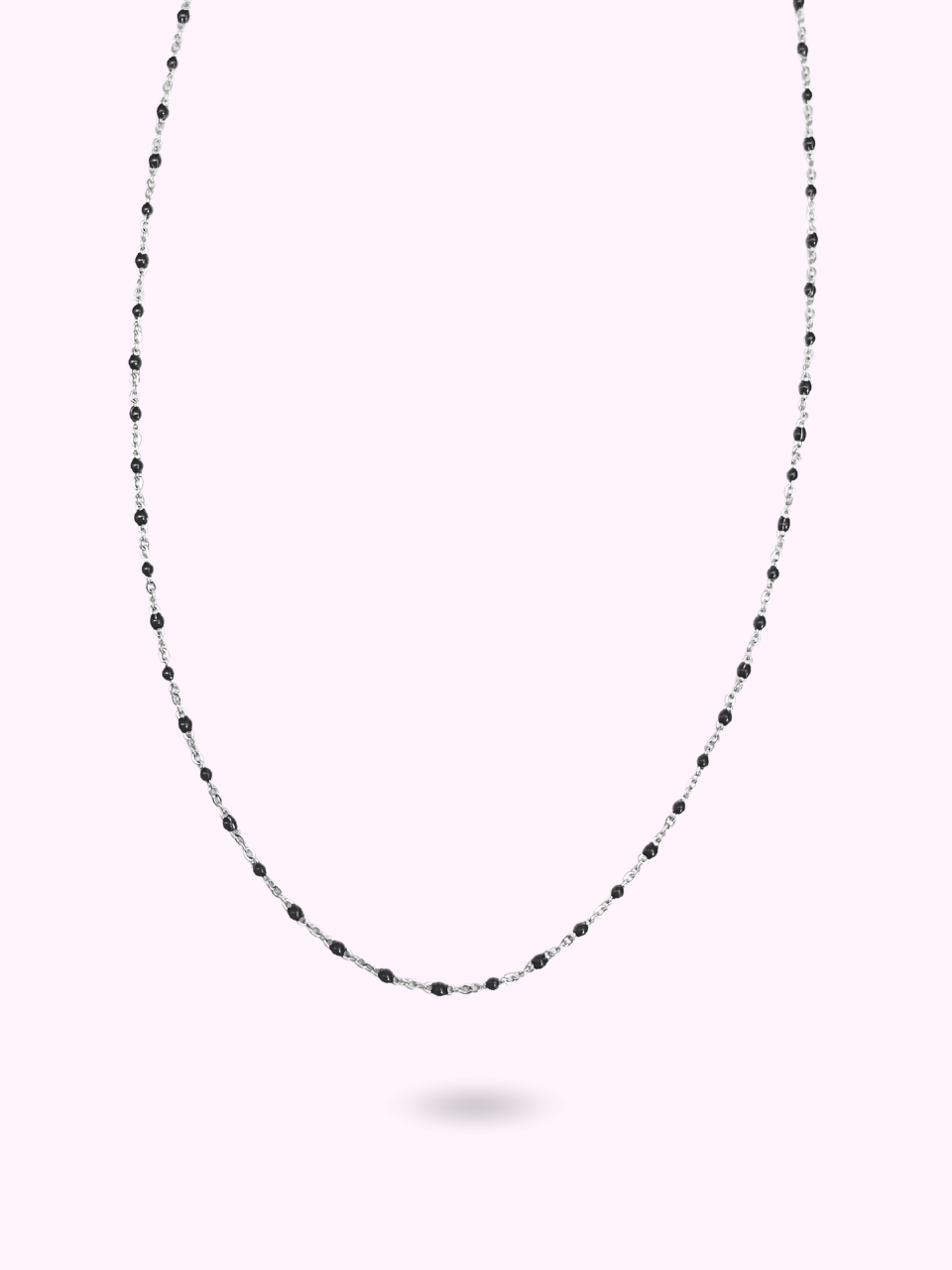 COLLIER UNIQUE NOIR