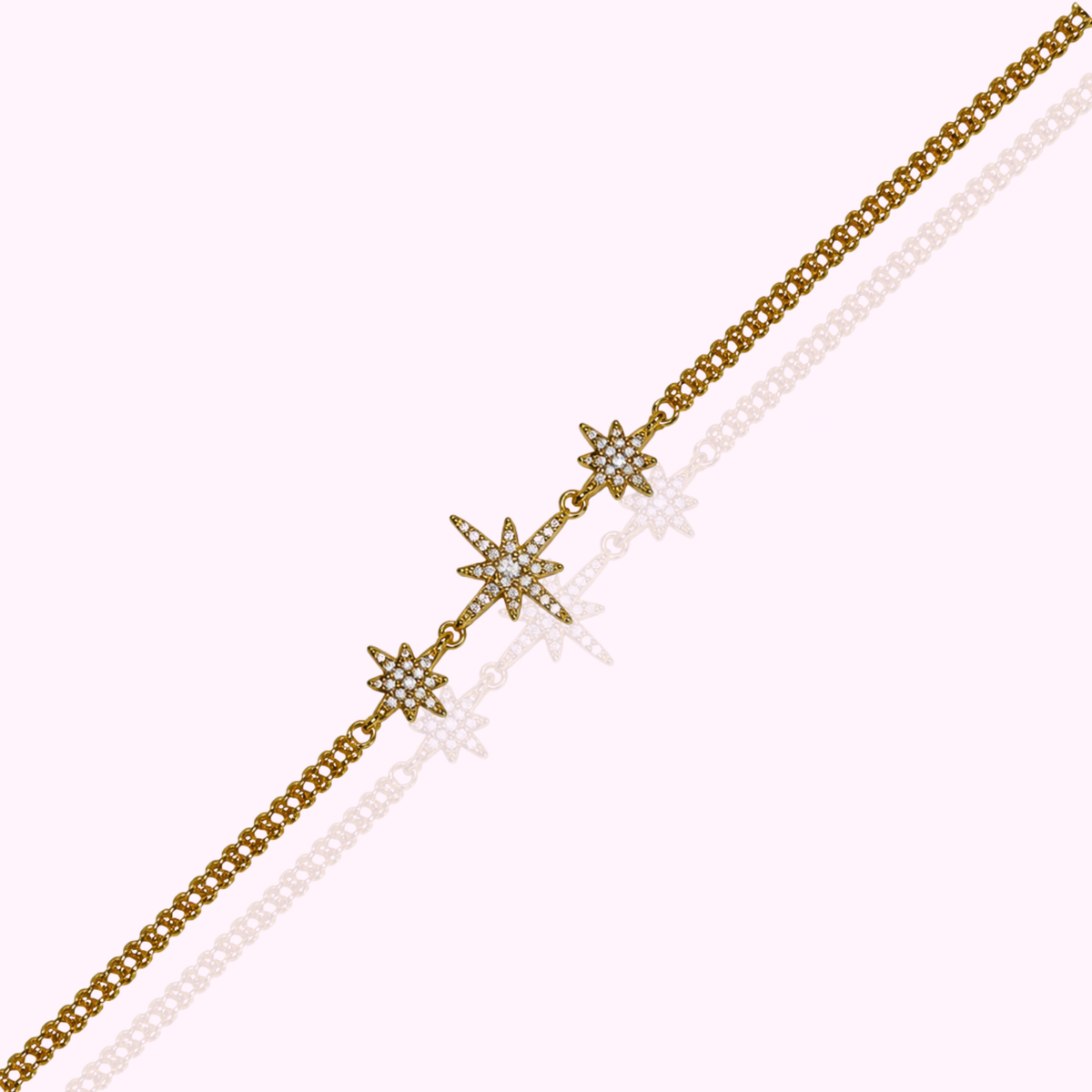 BRACELET PLUIE ETOILE