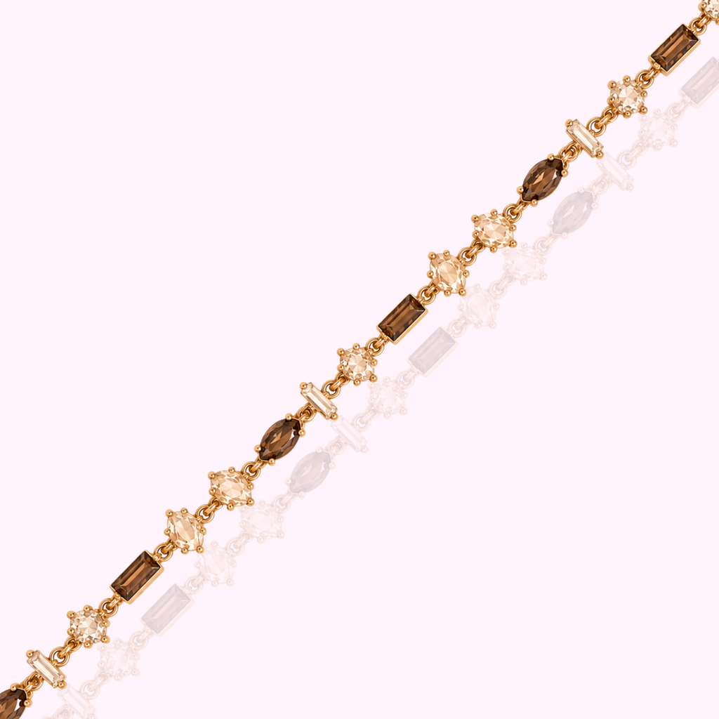 BRACELET TALYA CHOCOLAT