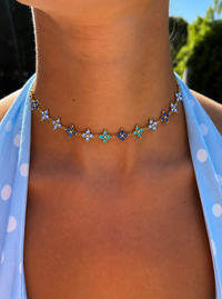COLLIER LIARA BLEU
