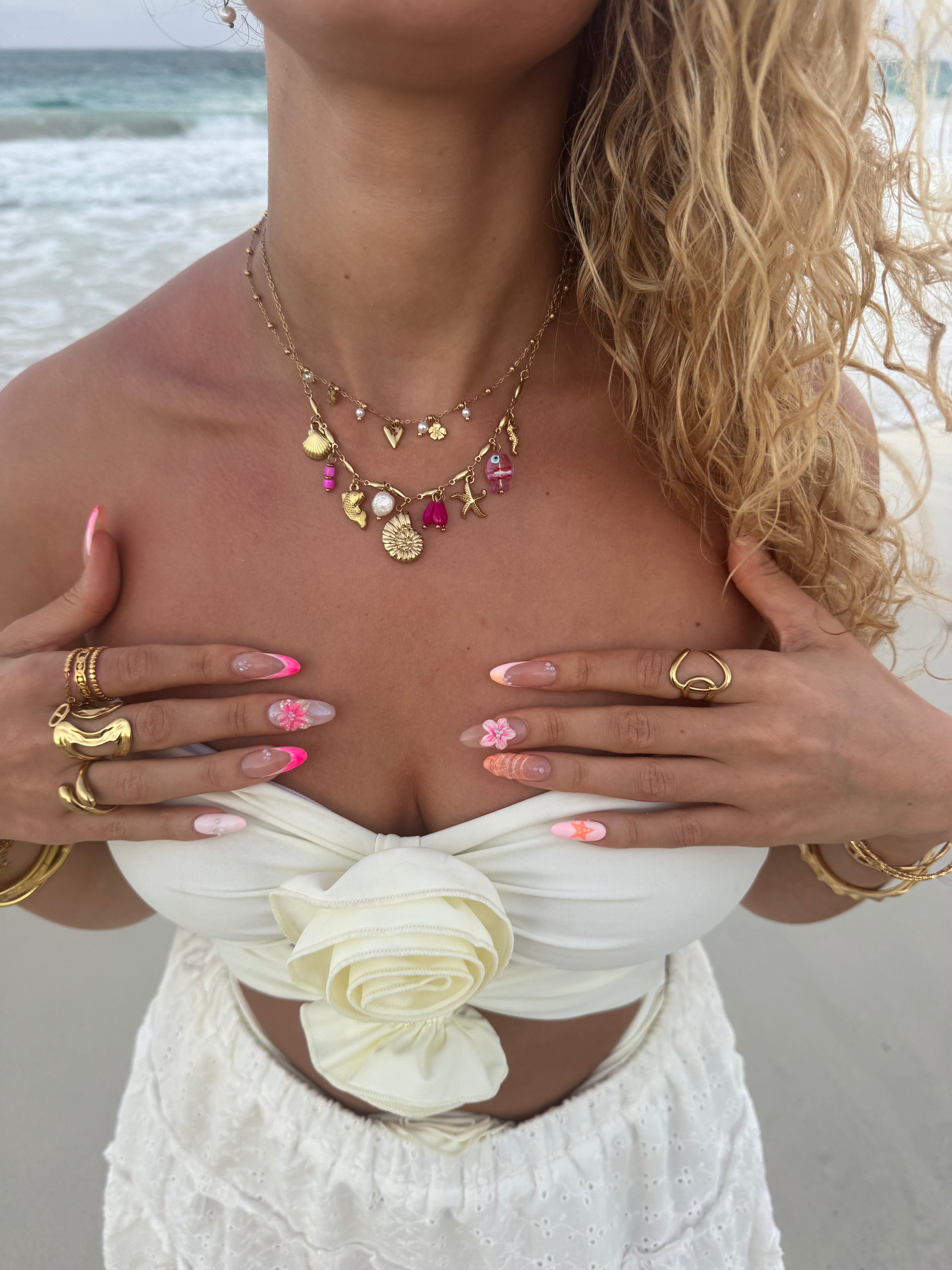 COLLIER CASSIA ROSE