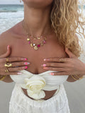 COLLIER CASSIA ROSE